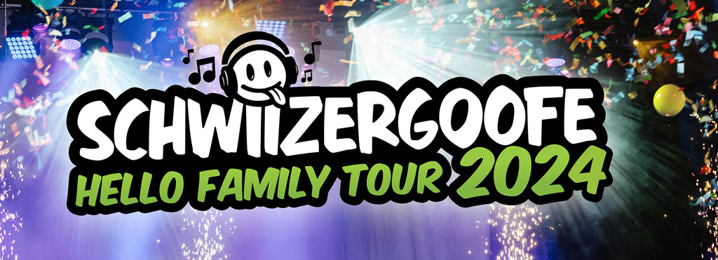Die Hello Family Tour 2024 der Schwiizergoofe im Forum Landquart (Graubünden)